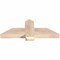 Ekena Millwork Eugene Smooth Timber Gable Bracket, Douglas Fir, 36"W x 13"H x 3 1/2"D x 5 1/2"F, 9/12 Pitch GBW036X13X0406EUG00SDF - alternate 2